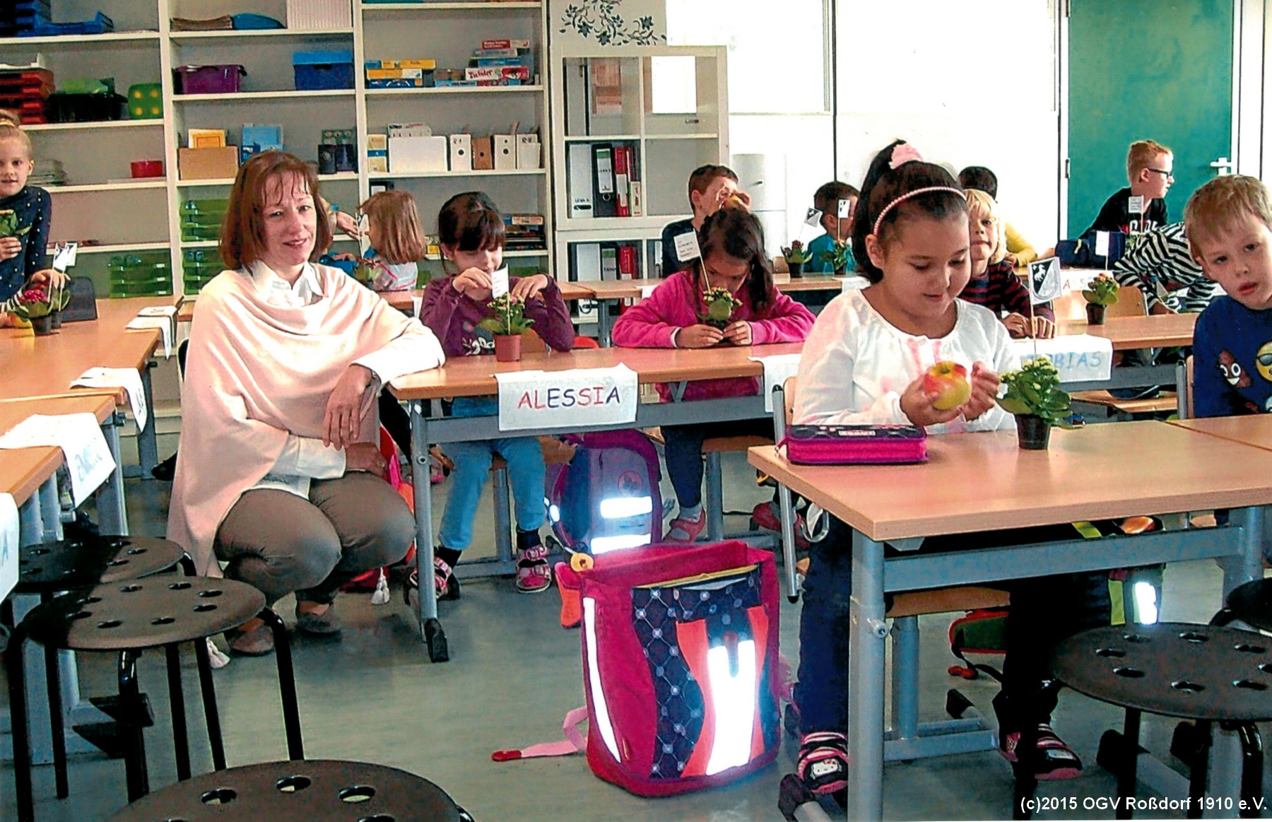 OGV Roßdorf besucht Schulanfänger OGV Roßdorf besucht Schulanfänger